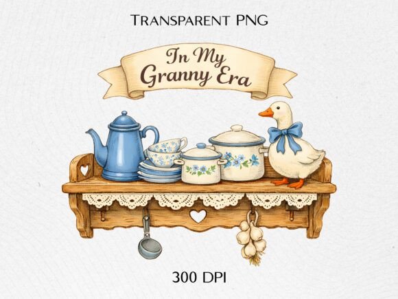 In My Granny Era Vintage PNG: Strategic Value for Designers and Creators