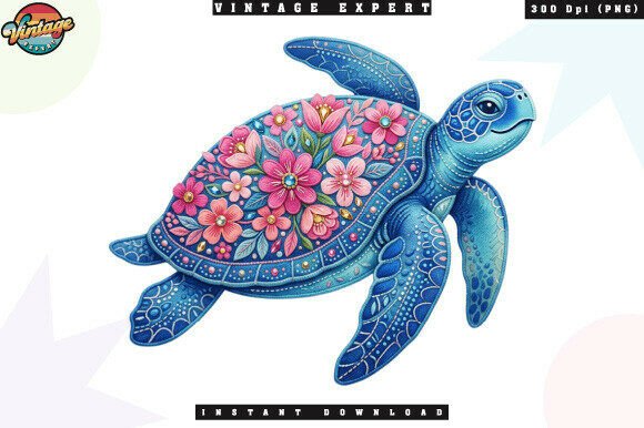 The Rise of the Floral Sea Turtle Mandala Ocean PNG in Creative and Commercial Design