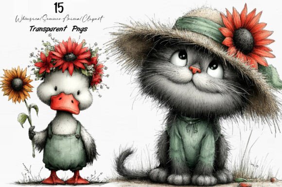 Whimsical Summer Animal Clipart: A Practical Guide to Enhancing Creative and Business Workflows